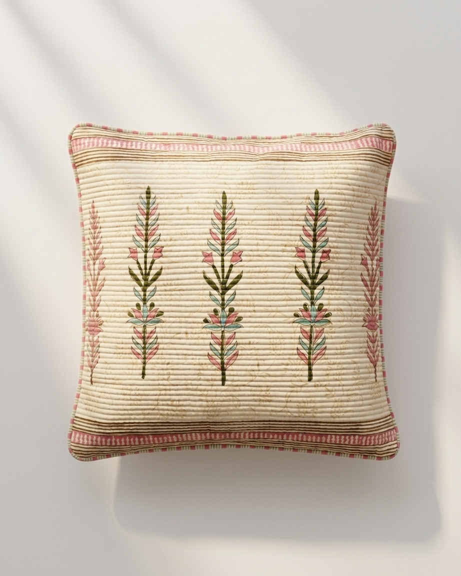 Quilted Cushion Cover