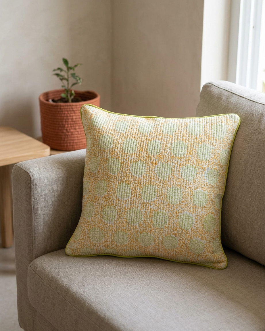 Quilted Cushion Cover