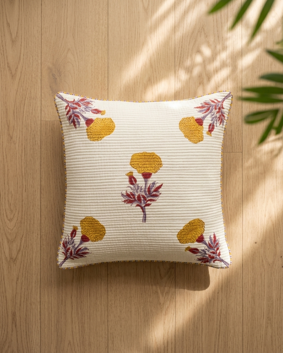 Quilted Cushion Cover