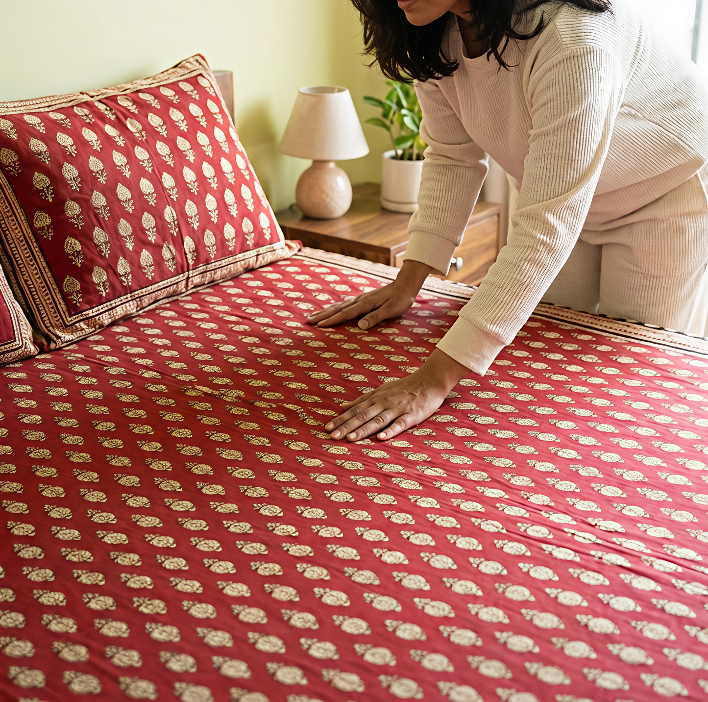 Heritage Bagru Bedsheets - Natural Dye Edition