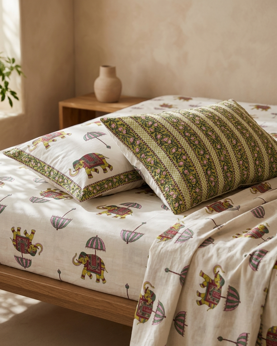 Heritage Bagru Bedsheets- Classic Edition