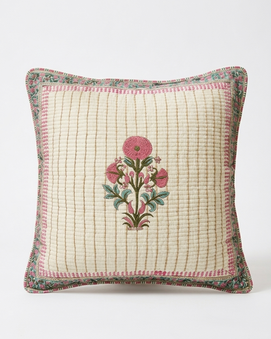 Quilted Cushion Cover