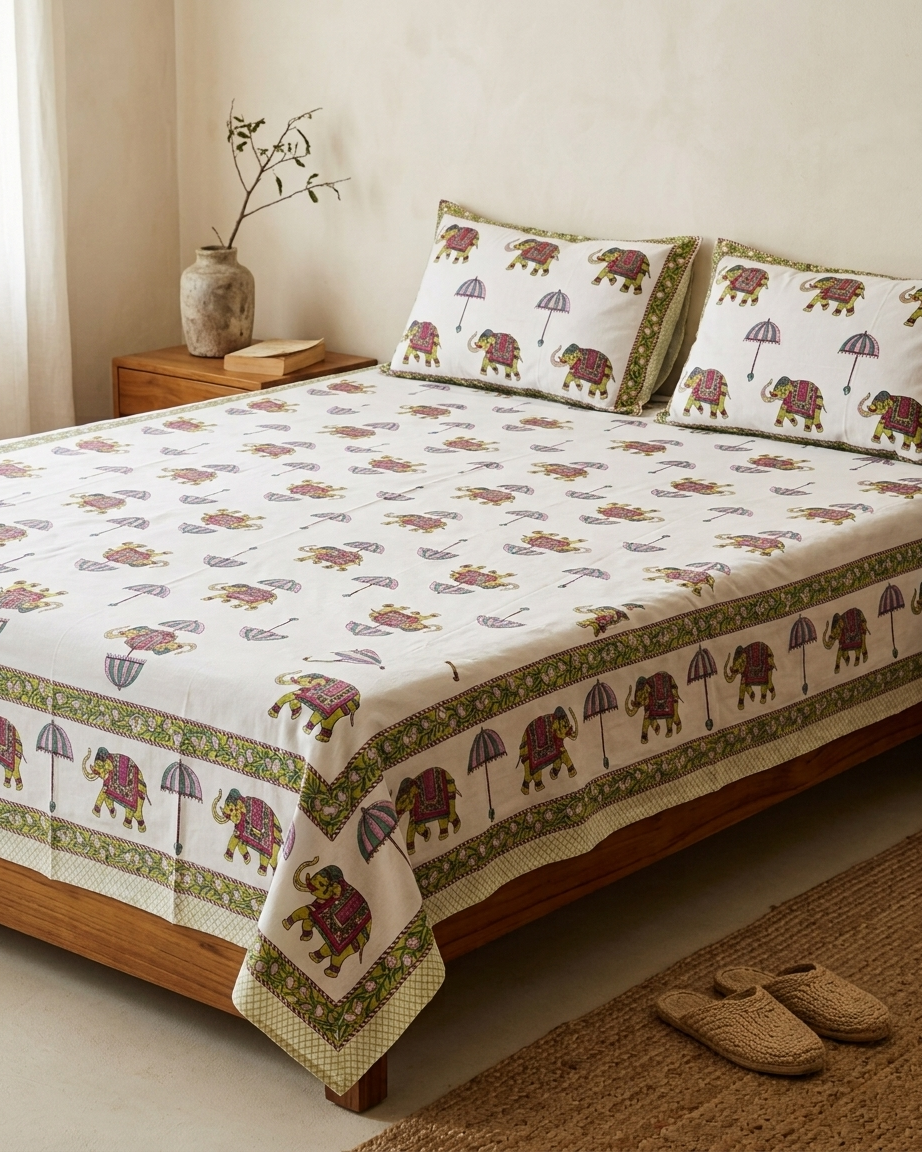 Heritage Bagru Bedsheets- Classic Edition